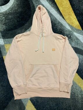 Acne Studios Hoodie Face Pink